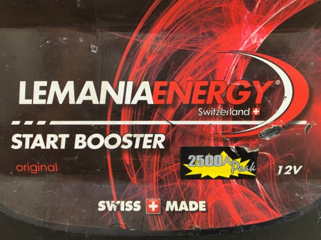 1068399-2 Start Booster Lemania Energy 2500A Peak 12V