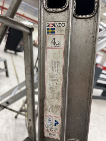 1178699-4 Stegar i olika modeller 4st