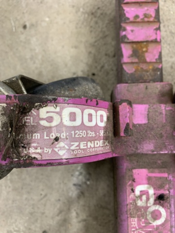 1068418-5 Wheel Dolly's vehicle scooters Gojak 5000 and Hamron