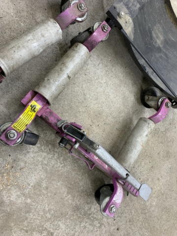 1068418-6 Wheel Dolly's vehicle scooters Gojak 5000 and Hamron