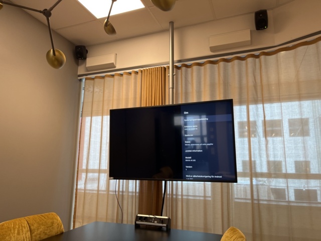 1132194-2 Smart TV 55”, Sony &amp; speakers x2 Genelec