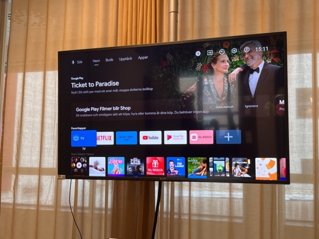 1132194-7 Smart TV 55”, Sony &amp; speakers x2 Genelec