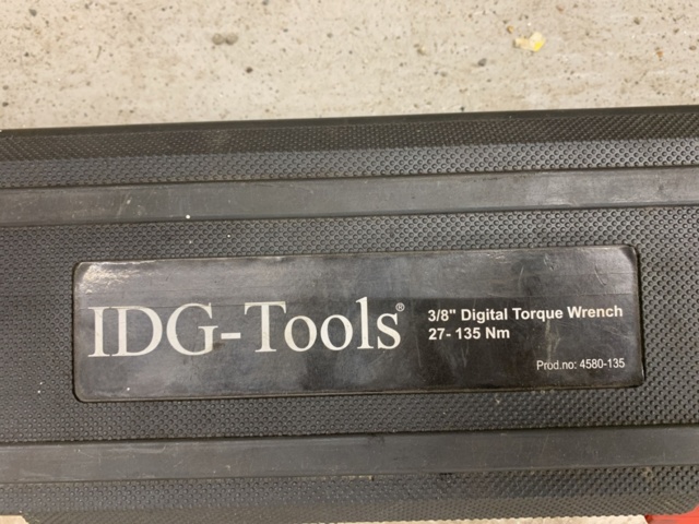1068457-3 Torque wrench 3/8" 27-135Nm IDG-Tools 4580-135