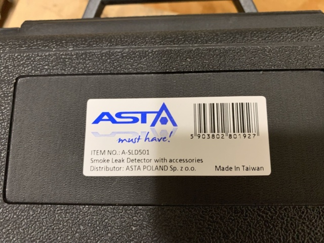 1068484-5 Diagnostic tool smoke detector with accessories - Asta A-SLD501