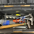 1140493-3 Toolbox with various tools
