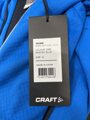 1213055-3 Softshell jacket Craft Bormio Size XL