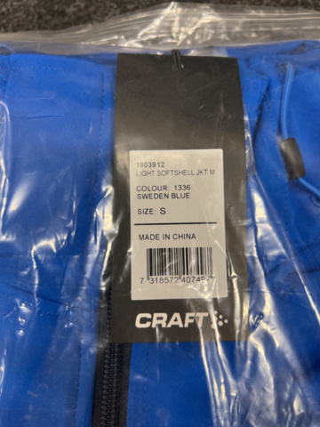 1213059-3 Softshell jacka Craft, Strl S