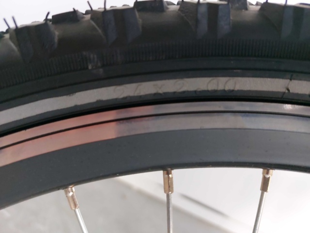 1035910-16 Bicycle Titan 24" Blue MTB model