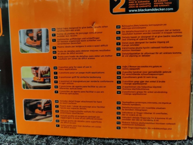 1213198-3 Multislip Black & Decker BDCDS18N-XJ Mouse 18V & Screwdriver Black & Decker BCD001C1-QW 18V