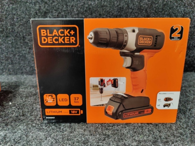 1213198-5 Multislip Black & Decker BDCDS18N-XJ Mouse 18V & Screwdriver Black & Decker BCD001C1-QW 18V