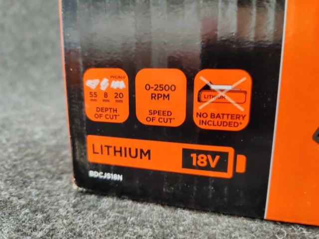 1213182-2 Sticksåg Black & Decker BDCJS18N-XJ 18V