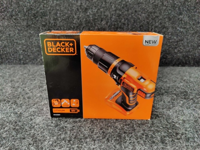 1213240-1 Slagborrmaskin Black & Decker BDCH188N-XJ