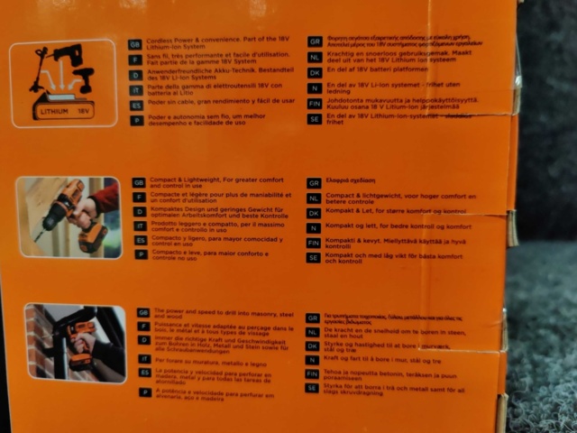 1213240-3 Slagborrmaskin Black & Decker BDCH188N-XJ