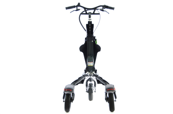 1213339-3 Trikke, helelektriskt fordon/skoter, ny, svart