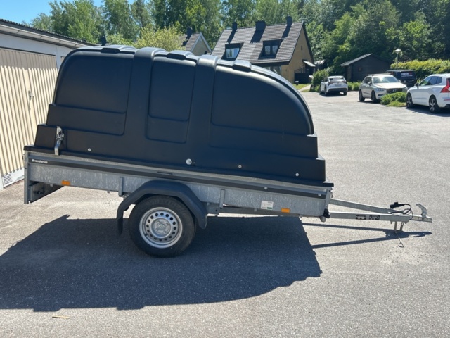 1192699-5 Brenderup trailer L0750 with cover