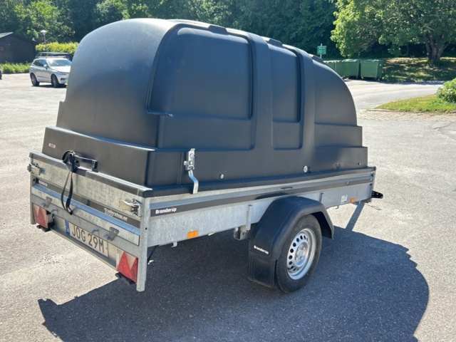 1192699-4 Brenderup trailer L0750 with cover