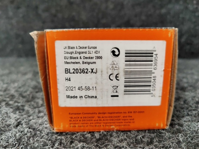1213356-3 Battery Black & Decker BL20362-XJ 36V 2.0 Ah