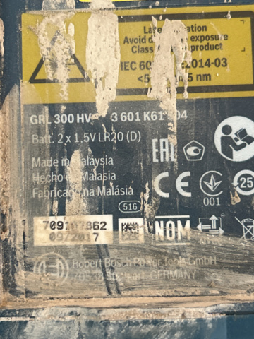 1192711-9 Bosch Rotational laser