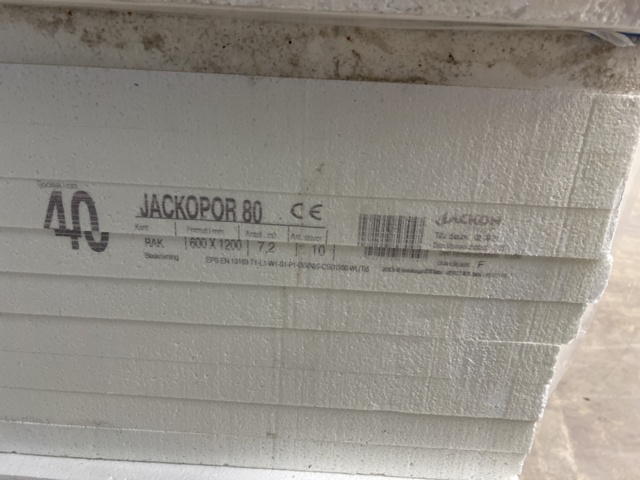 1213033-5 About 250 sheets Eps Jackopor 80 600x1200 mm
