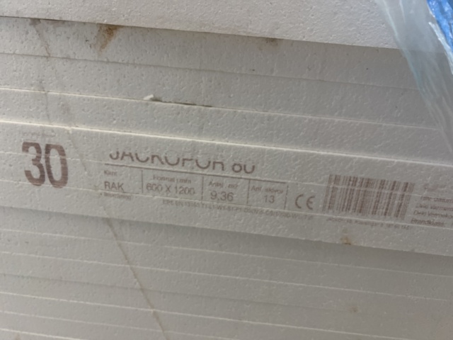 1213033-6 About 250 sheets Eps Jackopor 80 600x1200 mm