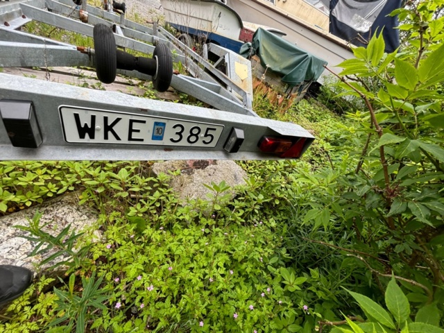 1134581-10 Fogelsta Boat Trailer