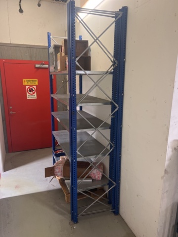 1178790-1 Sheet metal shelf for disassembly and 1 trolley