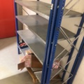 1178790-4 Sheet metal shelf for disassembly and 1 trolley