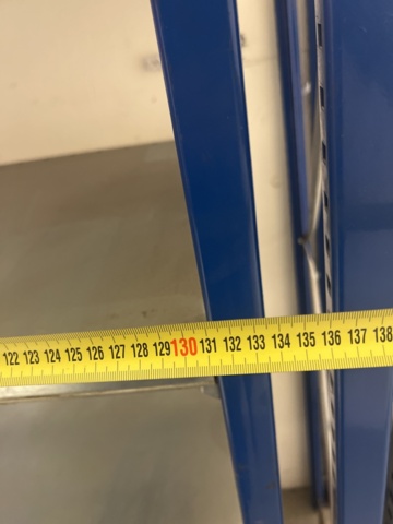 1178790-5 Sheet metal shelf for disassembly and 1 trolley