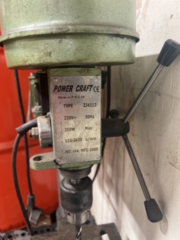 1178786-2 Column drilling machine Power Craft ZJ4113