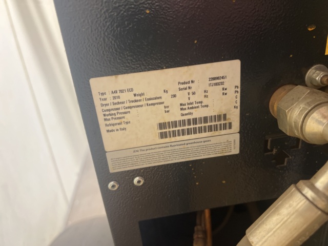 1178800-11 Screw compressor Chicago CPM 15 -2018