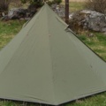 1212027-1 Lavuu teepee tent olive green - shipping included