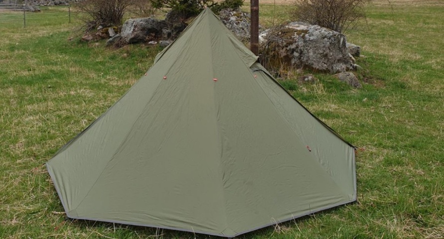 1212027-1 Lavuu teepee tent olive green - shipping included