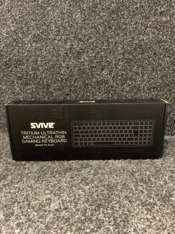 1093683-2 Wireless Gaming Keyboard Svive Triton RGB Low Profile (Black)