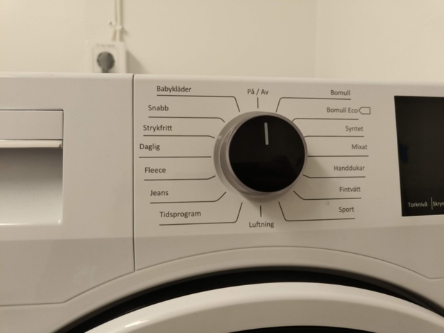 1129420-5 Washing machine & tumble dryer Cylinda