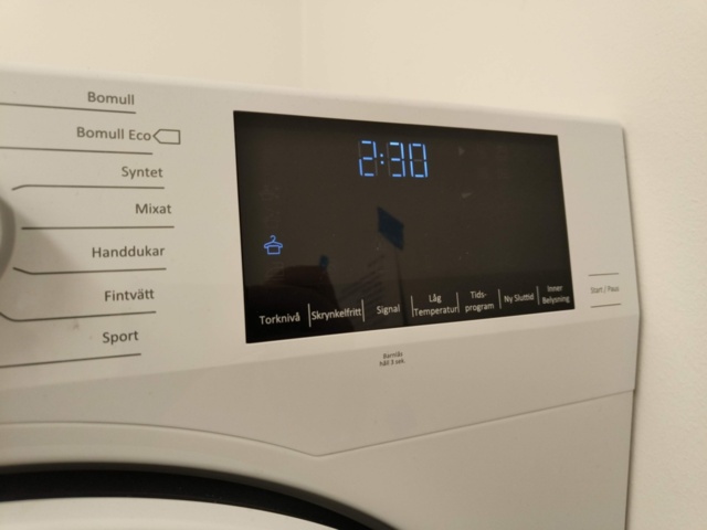 1129420-6 Washing machine & tumble dryer Cylinda