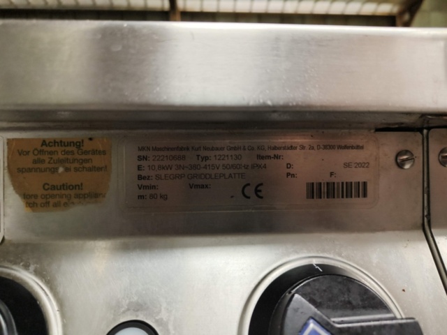 1129423-12 Deep fryer / Frying pan MKN