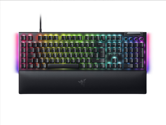 1093673-1 Gaming keyboard azer BlackWidow V4 Green Switch (black)
