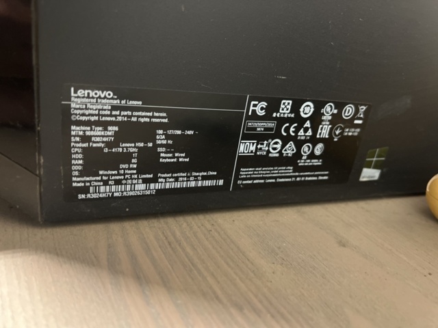 1178829-13 Desktop computer with 5 computer monitors