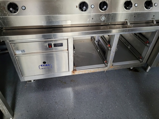 1179803-2 MKN Fryer&Steekboard/Kema Blue Line Freezer door