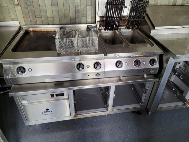 1179803-1 MKN Fryer&Steekboard/Kema Blue Line Freezer door