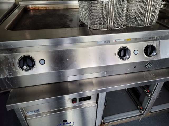 1179803-3 MKN Fryer&Steekboard/Kema Blue Line Freezer door