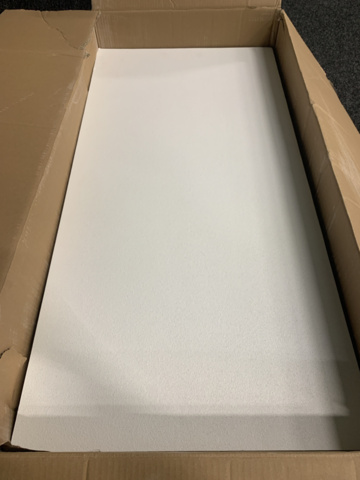 1208517-6 Acoustic ceiling Rockfon Koral 1200 x 600 x 15, white