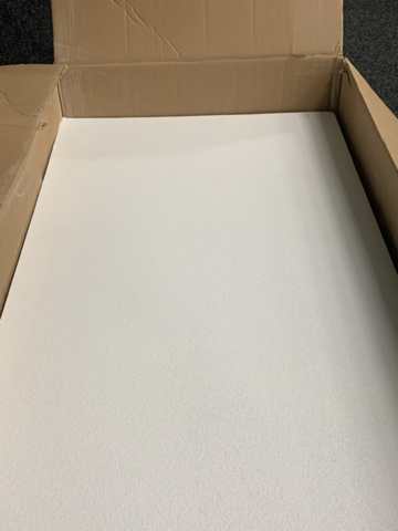 1208517-7 Acoustic ceiling Rockfon Koral 1200 x 600 x 15, white