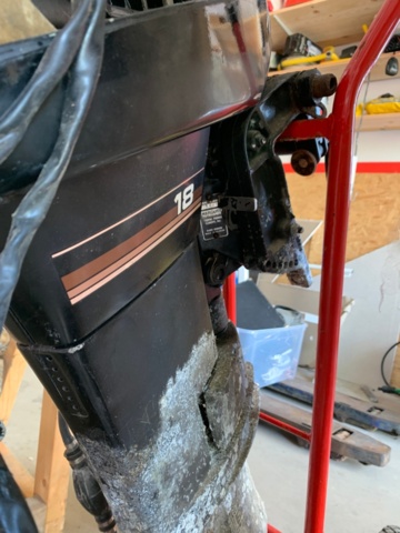 1134642-4 Boat engine Mercury 18 hp