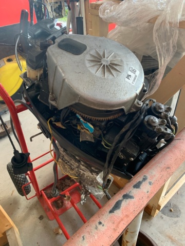 1134642-2 Boat engine Mercury 18 hp