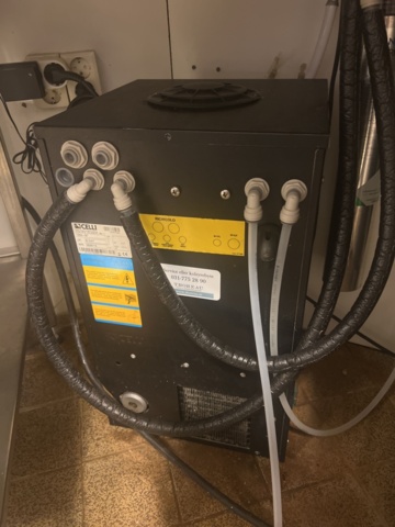 1178851-4 Carbonated machine with water dispenser - Celli TeMix-15/7