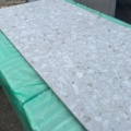 1214416-3 Terazzo light gray tiles / granite ceramics 50 sq.m