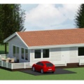 841836-3 Vacation house frame 60 sq.m.