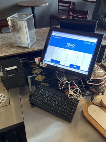 POS system with receipt printer & accessories - TruePOS - PS Auction ...