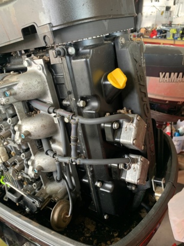 1134635-15 Boat engine Mariner 75hp 4-stroke